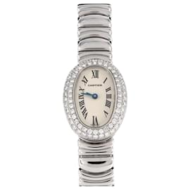 Cartier-Cartier Mini Baignoire WG 2D WB5095L2 Watch-White