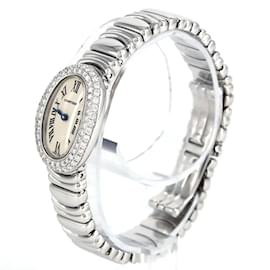 Cartier-Cartier Mini Baignoire WG 2D WB5095L2 Watch-White