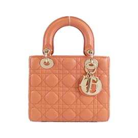 Christian Dior-Christian Dior MY ABCDIOR Lady Small Handbag-Orange