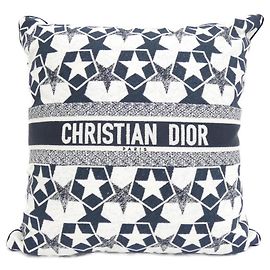 Cojín Christian Dior HYP02CCP2U Blanco Azul marino