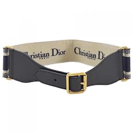Christian Dior-Christian Dior Navy Standard Belt-Navy blue