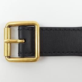 Christian Dior-Christian Dior Navy Standard Belt-Navy blue