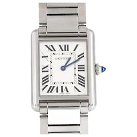 Cartier-Montre-bracelet en acier inoxydable Cartier Tank Must LM WSTA0052-Autre