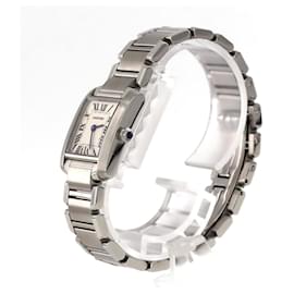 Cartier-Cartier Tank Francaise SM W51008Q3 Stainless Steel Wristwatch-Other