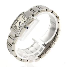 Cartier-Cartier Tank Francaise SM D W4TA0008 Stainless Steel Wristwatch-Other