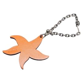 Hermès-Hermes French Festival 2003 Starfish Motif Keyring-Red,Orange