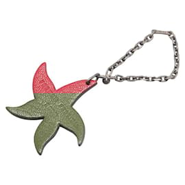 Hermès-Hermes French Festival 2003 Starfish Motif Keyring-Red,Orange
