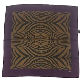 Fendi-Fendi Silk Scarf in Bordeaux-Dark red