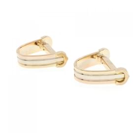 Cartier-Abotoaduras Cartier 750 em três cores-Outro