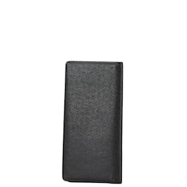 Louis Vuitton-Louis Vuitton Taiga Bi-fold Wallet-Black