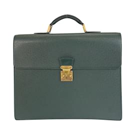 Louis Vuitton-Louis Vuitton Taiga Moscova Briefcase-Other,Dark green