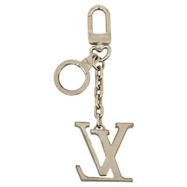Louis Vuitton-Louis Vuitton Porte Cle Initial LV Charm-Silvery