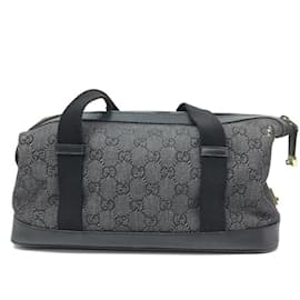 Gucci-Gucci GG Handbag Tote Bag-Black,Blue