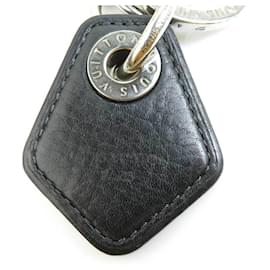 Louis Vuitton-Louis Vuitton Charm Key Ring-Black,Silvery