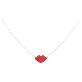 Autre Marque-AHKAH Kiss Me Rose Necklace-Other