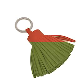 Hermès-Hermes Carmen Keyring in Red-Red