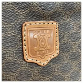 Céline-Celine Pouch Makeup Clutch Bag-Brown