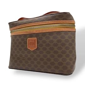 Céline-Celine Macadam Vanity Bag-Brown