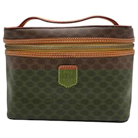 Céline-Celine Macadam Vanity Bag-Brown