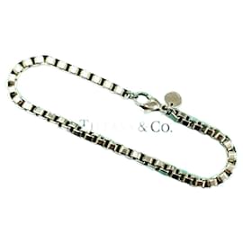Tiffany & Co-Pulseira de Charme Veneziano SV925 da Tiffany & Co.-Prata