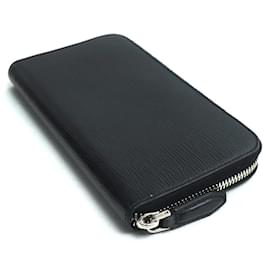 Salvatore Ferragamo-Salvatore Ferragamo Gancini Long Wallet-Black