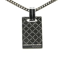 Gucci-Gucci Diamante Necklace in Silver 925-Silvery