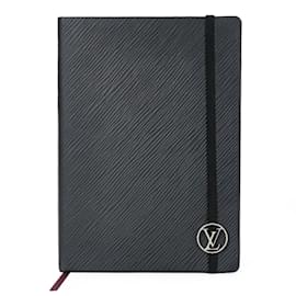 Louis Vuitton-Louis Vuitton Epi Leather Notebook-Black