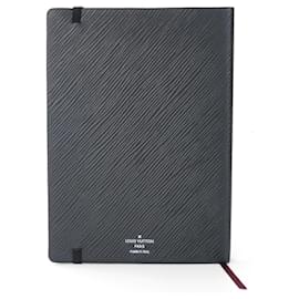 Louis Vuitton-Louis Vuitton Epi Leather Notebook-Black