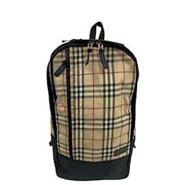 Burberry-Burberry x Blue Label Nova Check Backpack-Black,Beige