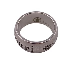 Bulgari-Bvlgari Save the Children Charity Band Ring-Silvery