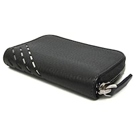 Fendi-Fendi Selleria Round Zipper Coin Case-Brown