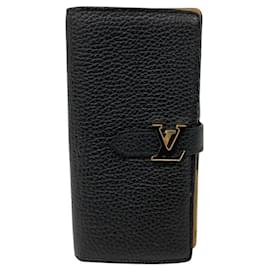 Louis Vuitton-Louis Vuitton Capucines Long Wallet-Black