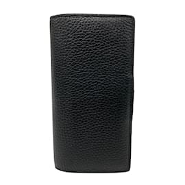 Louis Vuitton-Portefeuille Long Capucines Louis Vuitton-Noir