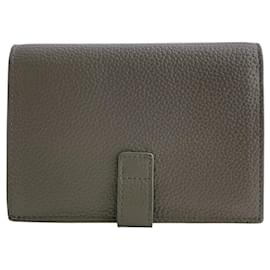 Yves Saint Laurent-Yves Saint Laurent Compact Bi-fold Wallet-Brown