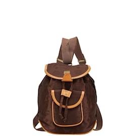 MCM-MCM Visetos Glam Backpack-Brown