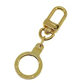 Louis Vuitton-Louis Vuitton Gold Plated Keyring-Golden
