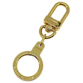 Louis Vuitton-Louis Vuitton Gold Plated Keyring-Golden