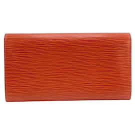 Louis Vuitton-Louis Vuitton Long Wallet in Brown-Brown