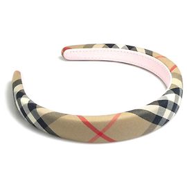 Faixa Alice bege e rosa Burberry Rosa Bege