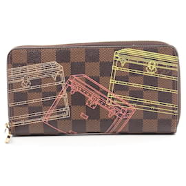 Louis Vuitton-Louis Vuitton Zippy Wallet-Brown,Multiple colors