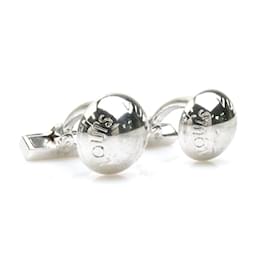 Louis Vuitton-Boutons de manchette Louis Vuitton en argent 925-Argenté
