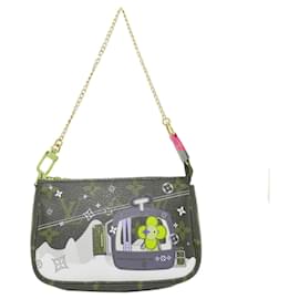 Louis Vuitton-Louis Vuitton Mini Pochette Accessory Vivienne Pouch-Monogram