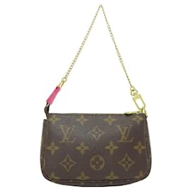 Louis Vuitton-Mini Pochette Acessório Vivienne da Louis Vuitton-Monograma