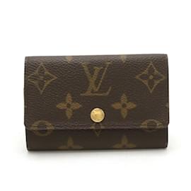 Louis Vuitton-Louis Vuitton Monogram Multicle 6 Key Case-Brown