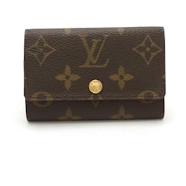 Louis Vuitton-Louis Vuitton Monogram Multicle 6 Key Case-Brown