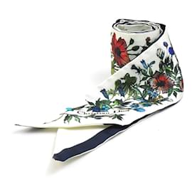 Christian Dior-Christian Dior Multicolor Silk Scarf-Multiple colors