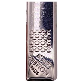 Louis Vuitton-Louis Vuitton Damier Silver Tie Pin-Silvery