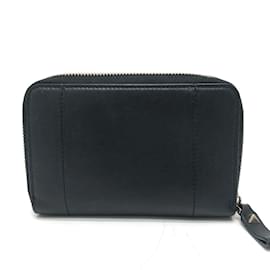 Valentino-Valentino V Logo Bi-Fold Wallet-Black,White