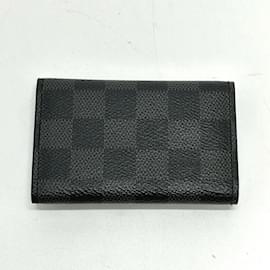 Louis Vuitton-Louis Vuitton Damier Graphite Keycase-Black