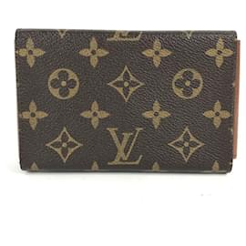 Louis Vuitton-Louis Vuitton Monogram Card Case-Brown,Monogram